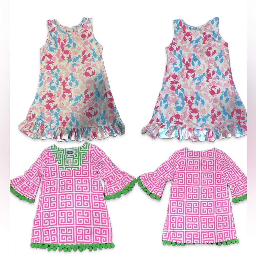Colorful Kids beach dress